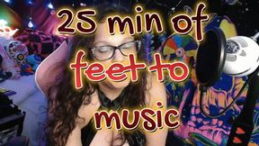 25 Minutes of Bliss: Feet to Music with Kepi Carter
