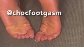 Tickle session during Instagram live