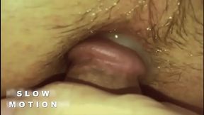 Xuất tinh trong lỗ đ&iacute_t slow motion
