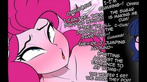 &quot_Popping Candy And Ponko&quot_ MLP NSFW Comic Dub (Art By: Pshyzomancer Edited By: DrumstickPony)