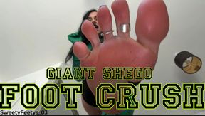 Giant Shego FOOT CRUSH
