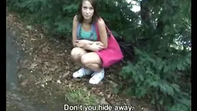 Hot Czech Amateur Brunette Renata Takes It Hard & Deep