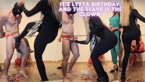 Lytta Birthday Game - 3 Mean Girls Turn His Balls Into Their Playground - Mia and Frenique - BALLBUSTING - FEMALE DOMINATION - FOOT DOMINATION - FEMDOM - CBT - HUMILIATION - BOOTS - KICK - SPH - copy 1
