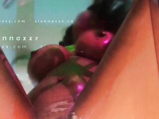 taut bubble ass black anal screw