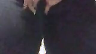 Pervy freaky MILF back with nighttime posing