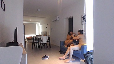 Me Folle una Morocha Argentina a Cambio de Hospedaje