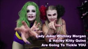 Lady Joker Whitney Morgan & Harley Kitty Quinn Are Going To Tickle YOU - wmv