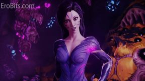Kai'Sa from LoL Gives Intense Sci-Fi Blowjob & Anal Sex POV Orgasm Squirt