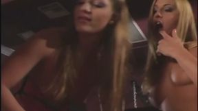 One guy gets lucky and fucks lesbians