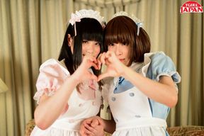 TGIRLJAPAN - Two Cutie Maid Fucked For Fun &amp; Pleasure