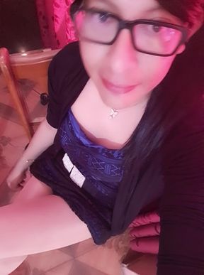 My legs in pantyhose