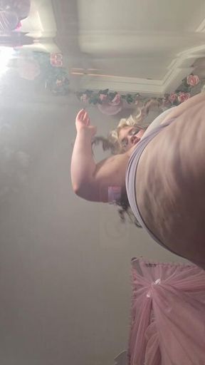 Bouncing on your face and spit