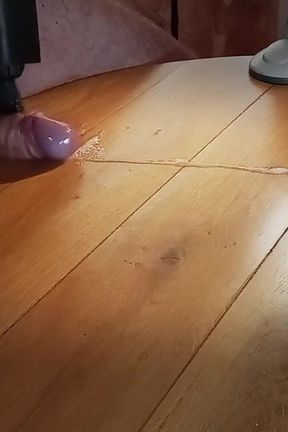 Sperm Shot with a Vibrator, Especially Pleasant. I Love It.