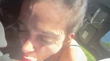 Small dick car bj