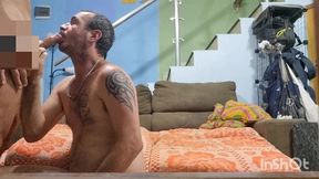 dando gostoso para o personal da academia