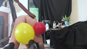 spanking - Balloon Popping Punishment – Spanking Domination, femdom, balloons, slave training 1080