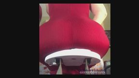 Goddess Gabbie21 Unaware Bad Santa part 1