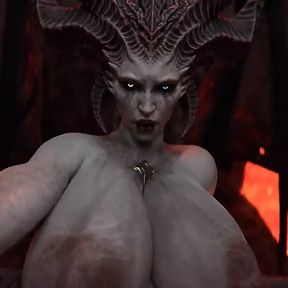 Hot sex with Lilith from Diablo