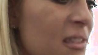 mom with gigantic tits fucking rough with huge strap-on