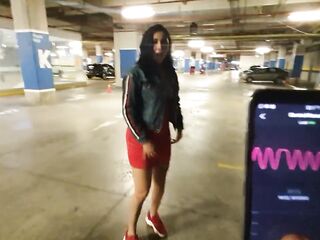 I crave to Squirt at the Mall Parking Lot