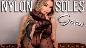 Nylon Soles Goon - Stockings Foot Fetish Shoe Dangle JOI Tease and Denial Goddess Emily Marilyn