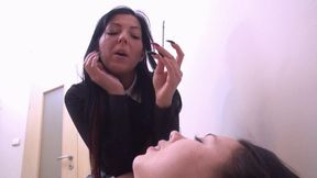 PANTERA - My Useless Maid - My Maid Is My Ashtray - EXTREME Human Ashtray POV