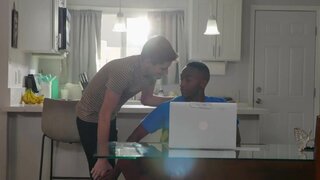 Handsome skinny lad and his black friend doing it raw