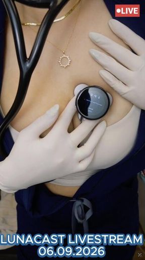 1.5 HOUR LIVESTREAM NEW FIGS JUMPSUIT SCRUBS TRY ON, RP NAUGHTY NURSE BLOW JOB HAND JOB, RP NURSE CHECKS PATIENT HEART, LISTEN TO MY HEART & TUMMY