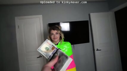 Mummified Girl  with ducktape