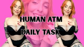 HUMAN ATM TRAINING - DAILY TASK