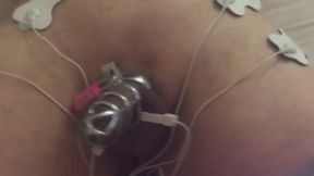 I left my slave sad because of what I did to his penis.