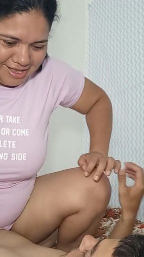 Iconic moment from &quot;Mature girlfriend riding rich, loves to ride her cock&quot;
