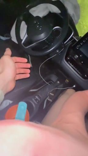 Italian Model Loves Getting Fucked in the Car