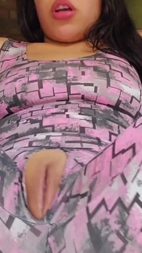 Emotional moment from &quot;JOI virtual sex - my best friend&amp;#039;s Naughty step sister asked to see his cock and she FUCKS with&quot;