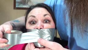 Gina's 2nd duct tape escape