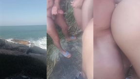 orgia bareback na trilha da praia de pinho balneario camboriu
