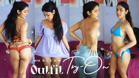 Summer Outfit Try-On: Dressing Up and Teasing You