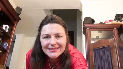 AuntJudys - Your Big Ass Full Bush Step-Aunt Joana gives you a Taboo Massage (POV Experience)