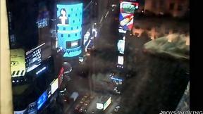 ”BoysSmoking: Latino Jordan Stroking His Boner While Chainsmoking In NYC”