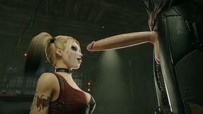 Batgirl And Harley Quinn 3D Futa ( Uncensored HENTAI )