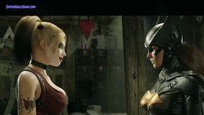 Batgirl And Harley Quinn 3D Futa ( Uncensored HENTAI )