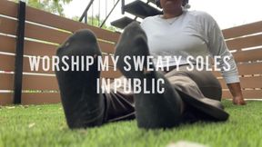 Worship My Sweaty Soles In Public