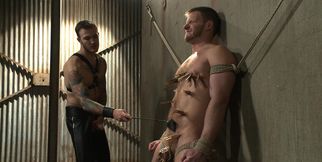 Christian Wilde is ready to manhandle the horny man Brian Bonds