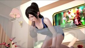 Ponytailed Girl Seduces in 3D Hentai Fantasy Adventure