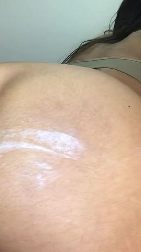 Nika Playing in a Creamy Way.