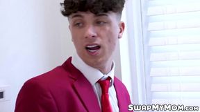 Cougars Vivianne De Silva and Sydney Paige are seduced into a old and young fuck fest