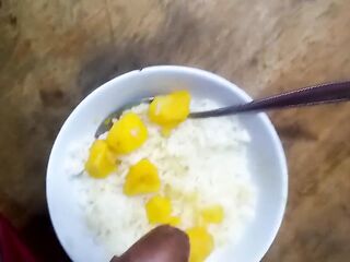 My lunch with my yellow water