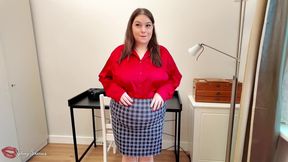 Your Employee's Growing Belly - You've Been Feeding BBW Sydney Screams and Admiring Her Big Belly