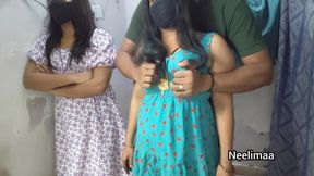 Indian Desi Threesome Sex Video. Desi Neelimaa Bhabhi And Her Friend.