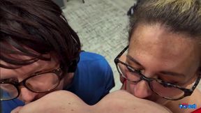 Lola Eastking and Tilly Jackson Double Suck and Fuck